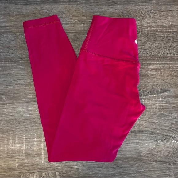 lululemon athletica Pants - Lululemon sz 4 Align 7/8 Ruby Red!